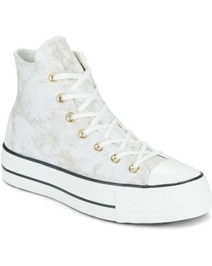 Converse Hoge Sneakers Chuck Taylor All Star Lift - Wit
