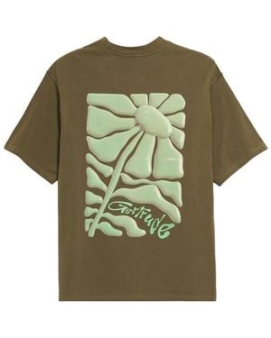 Gertrude + Gaston Gertrude + Gaston T-shirt TSHIRT LEONCE DAISY - Vert