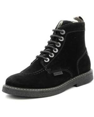 Kickers Bottines Legendary, Bottillons Femme - Noir