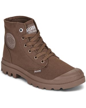 Palladium Boots MONO CHROME - Marron