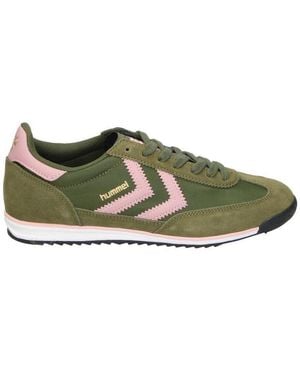 Hummel Baskets basses 403076-0003 - Vert