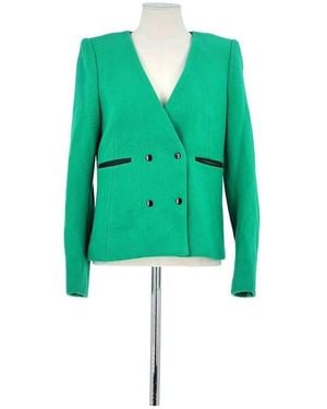 Sandro Vestes de costume Veste en laine verte