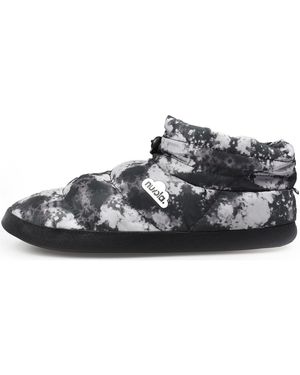 Nuvola Chaussons Boot Home Printed 21 Tempesta - Noir
