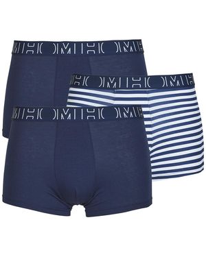 Hom Boxer Christofer Boxer Pack De 3 - Blu