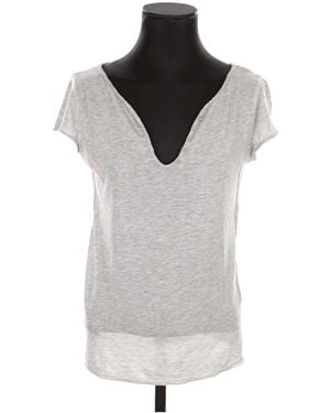 Zadig & Voltaire Blouses Top en coton - Gris