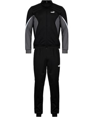 PUMA Tuta Ess Block Poly Suit - Nero