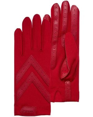 Isotoner Gants Gants tissu extensible recyclé Rouge