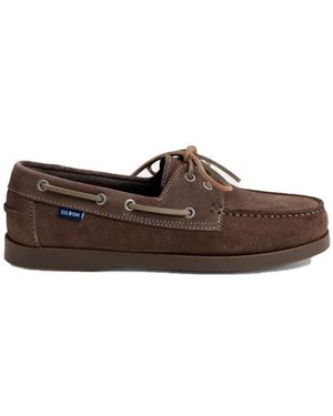 Silbon Chaussures Bateau Baskets S261011709309 - Marron