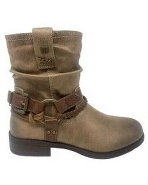 MTNG Chaussures Botte taupe pour MUSTANG 59349 - Vert