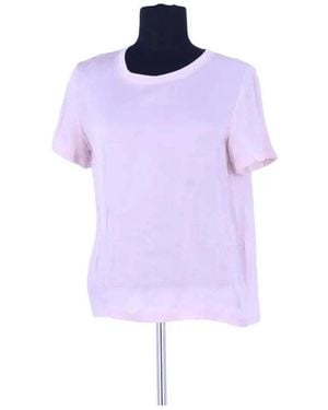 Maje T-Shirt T-Shirt En Soie - Violet