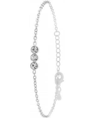 Sc Crystal Bracelets B4274-ARGENT - Blanc