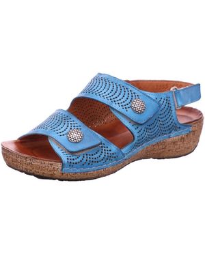 Gemini Sandales Compensées - Bleu