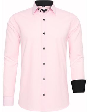 Rusty Neal Chemise Overhemd Slim Fit - Rose
