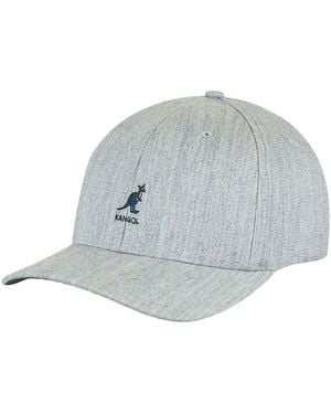Kangol Casquette Casquette Wool Flexfit Baseball - Bleu