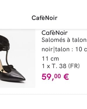 CafeNoir Chaussures escarpins Escarpins - Blanc