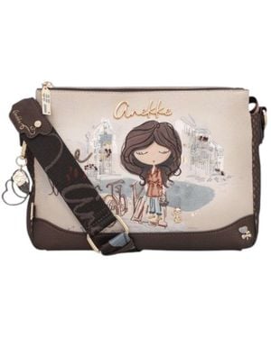 ANEKKE Sac Bandouliere Sac Tulip - Multicolore