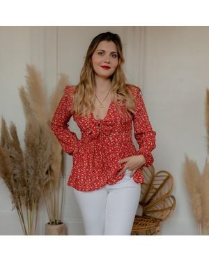 Celeste Blouse Rossignol - Rood