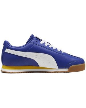 PUMA Baskets Baskets Roma 24 Cuir - Bleu