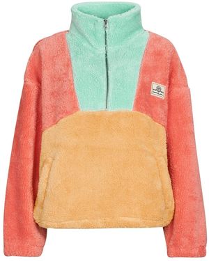 Rip Curl Felpa Block Party Polar Fleece - Arancione