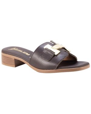 Keslem Mules 42506 - Marron