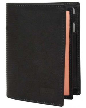 David William Portefeuille Portefeuille cuir Noir