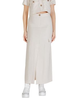 Jacqueline De Yong Jupes Jdyluna Maxi Hw Skirt Tlr 15347805 - Multicolore