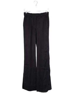 Sandro Pantalon Pantalon Large - Bleu