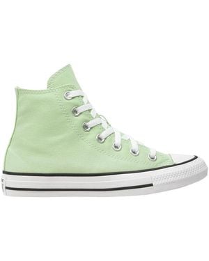 Converse Baskets montantes Baskets Chuck Taylor All Star textile - Vert