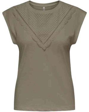 ONLY T-shirt 077-51116081512787 - Gris