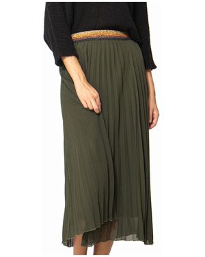 Giulia Notte Jupes midi 77678 - Vert