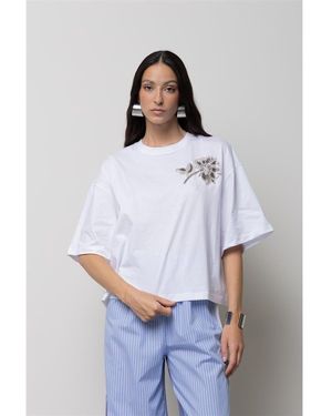 Kaos T-Shirt Sp1Dk005-1019 - Blanc