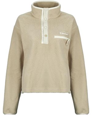 Columbia Fleecepullover Helvetia Ii Cropped Half Snap Fleece - Natur
