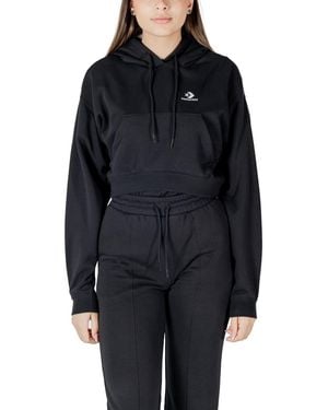 Converse Sweat-shirt STAR CHEVRON HOODIE 10027616-A01 - Noir
