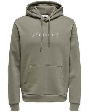 Only & Sons Sweat-shirt 22030626-BUN - Vert