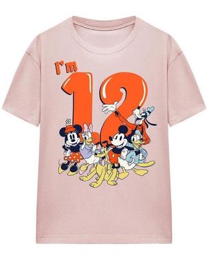 Mickey Mouse And Friends T-shirt TV25361 - Rose