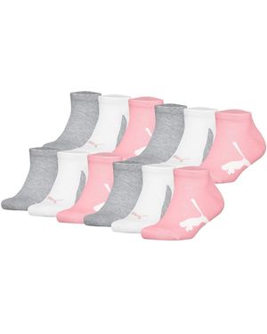 PUMA Chaussettes unisexe Chaussettes Paquet de 12 BWT Sneaker 12P - Rose