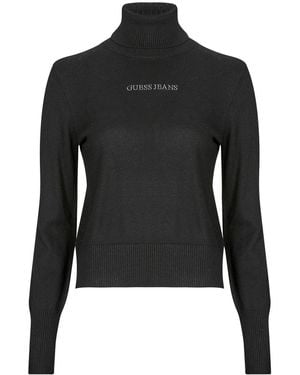 Guess Trui Tn J Emb Swtr - Zwart