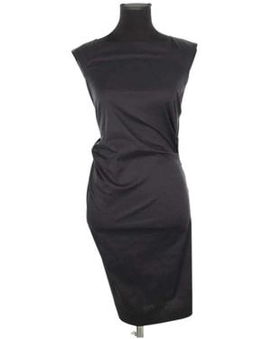 Diane von Furstenberg Robe courte Robe en coton noire