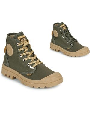 Palladium Damenstiefel Pampa Hi Htg Gum - Grün