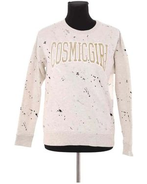 Lacoste Pull Pull beige - Blanc