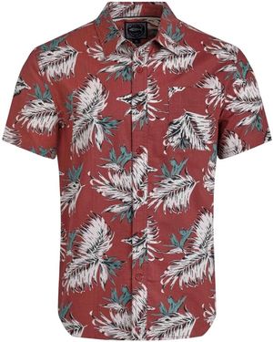 Weird Fish Chemise Faraway - Rouge
