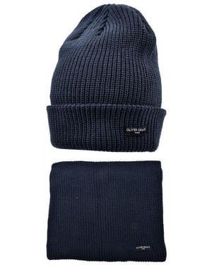 Oliver Grant Bonnet Pack Bonnet Tour De Cou Homme Pack 4512 Marine - Bleu