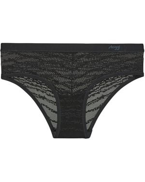 Sloggi Culotte E Boxer Free Evolve Hipster Lace - Nero