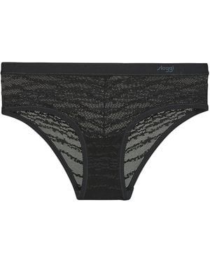 Sloggi Culotte E Boxer Free Evolve Hipster Lace - Nero