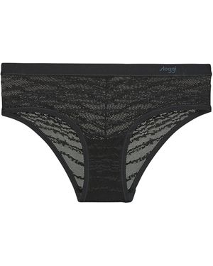 Sloggi Shorts Free Evolve Hipster Lace - Zwart