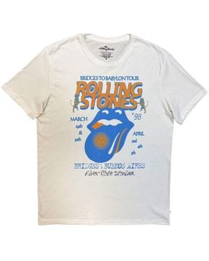 The Rolling Stones T-shirt River Plate Stadium - Blanc