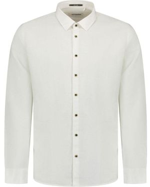 No Excess Chemise Chemise Mix Laine Blanche