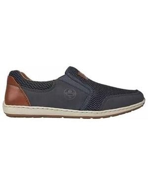 Rieker Slip ons Baskets - Bleu