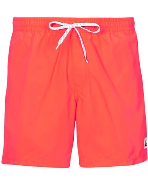 Quiksilver Costume Bermuda Da Spiaggia Everyday Solid Volley 15 - Rosso