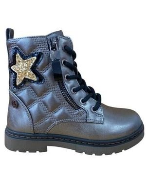 Xti Bottes 151328 BOTA Argent - Bleu